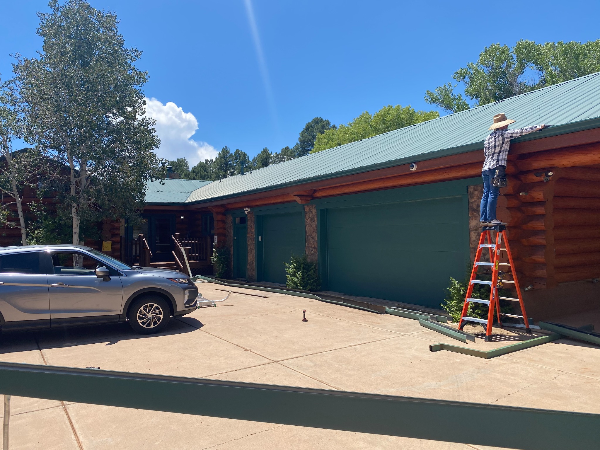 Payson Mountain Cabin Gutters & Gutter Guards